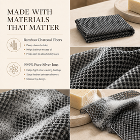 Japanese Exfoliating Shower Towel