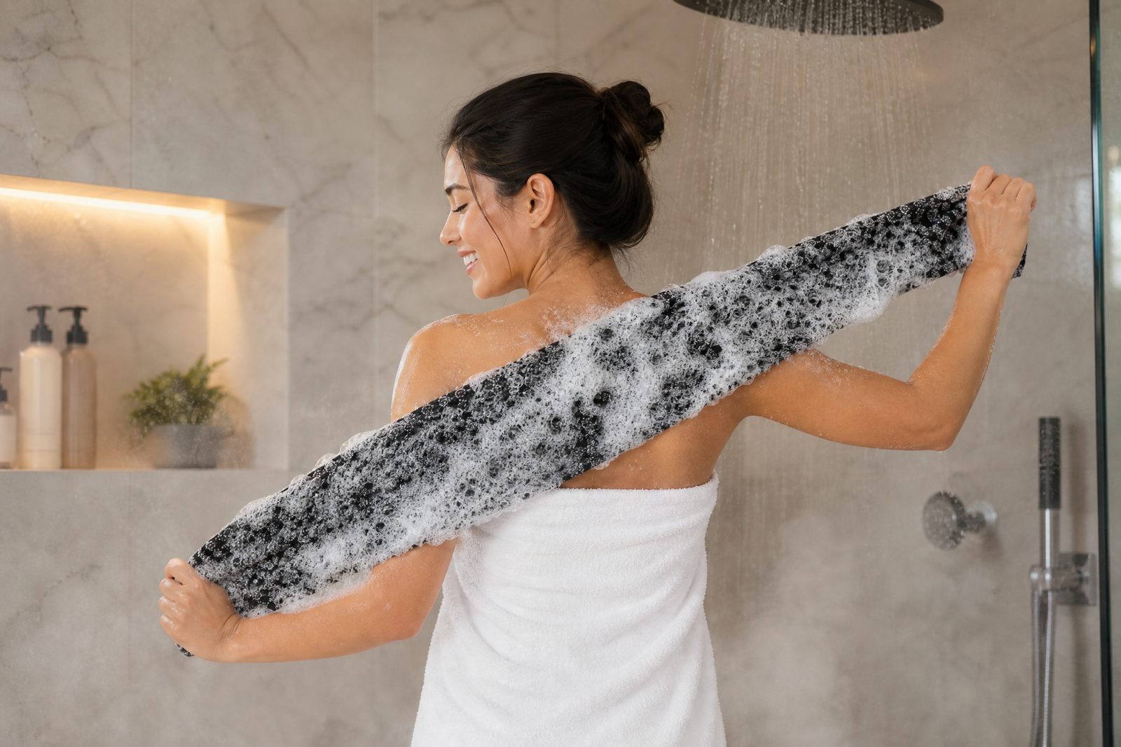 Japanese Exfoliating Shower Towel